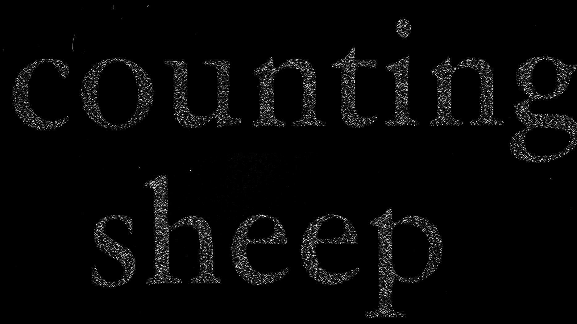 counting sheep